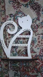 استند جواهرات طرح گربه مدل C1