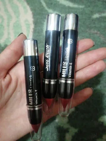 رژ لب مدادی میلوس کد MI1 مجموعه ۳ عددی