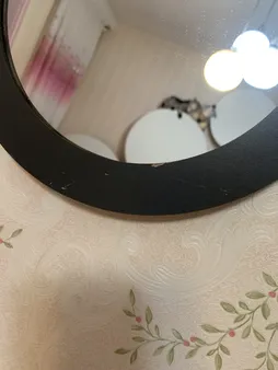 آینه  الف مدل  گرد دلسا کد 321 مجموعه 3 عددی