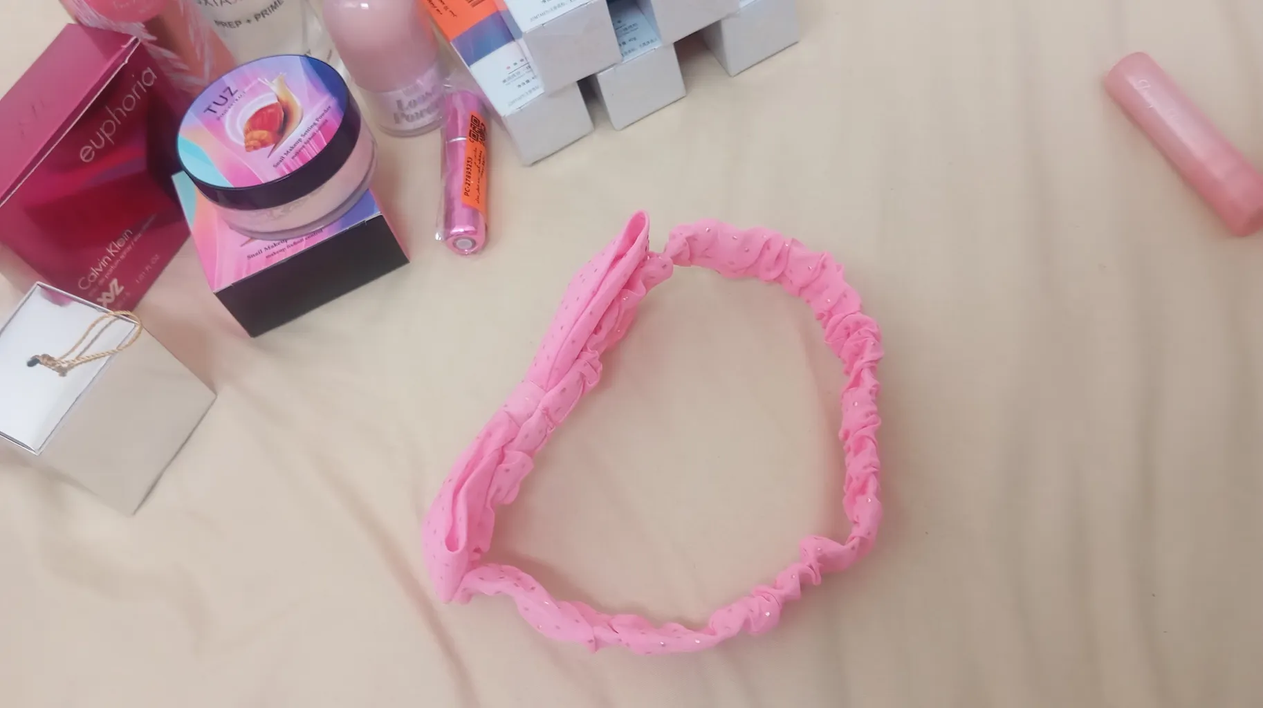 تل مو دخترانه مدل پاپیون كد PRC34-GL