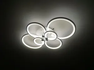 تجریه خرید لوستر سقفی ام کی لایتینگ مدل مدرن کد S-w6