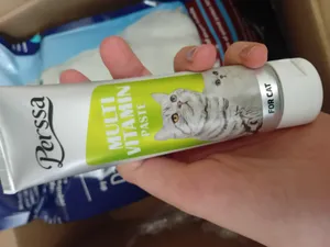 تجریه خرید خمیر مولتی ویتامین گربه پرسا مدل new