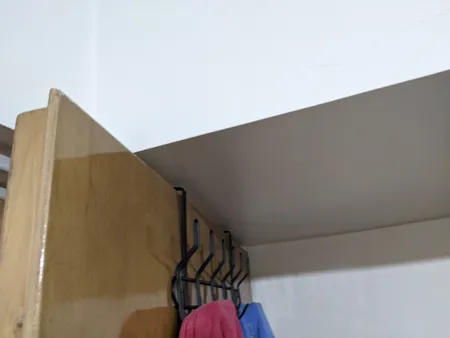 آویز لباس پشت دری شکیبا مدل N45-Moon