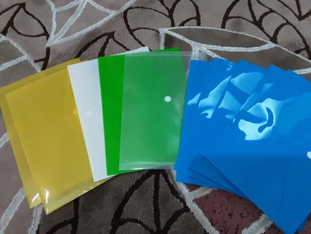 پوشه دکمه دار فوسکا سایز A5 بسته 10 عددی