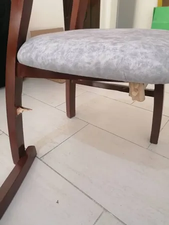 میز و صندلی ناهارخوری 6 نفره گالری چوب آشنایی مدل Gh-Kh-706