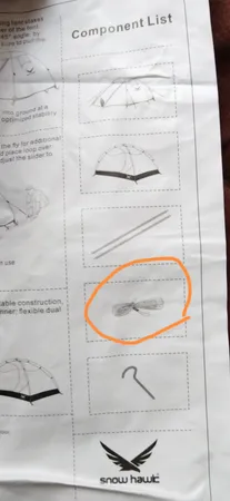 چادر اضطراری  4 نفره اسنو هاوک مدل دیسکاوری