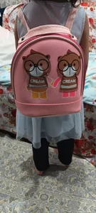 تجریه خرید کوله پشتی بچگانه طرح cream