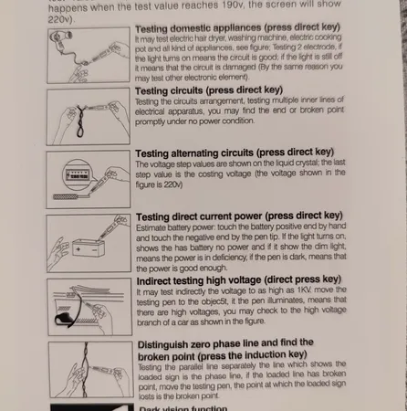 فازمتر دیجیتال القایی نووا مدل 1910