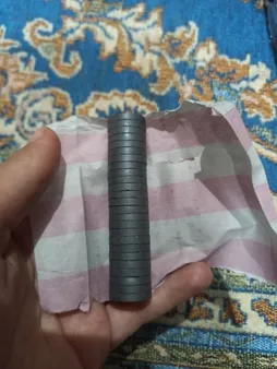 آهن ربا مدل رینگی بسته 100عددی