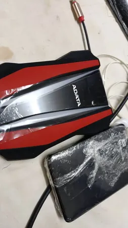 هارد اکسترنال ای دیتا مدل HD770G  ظرفیت یک ترابایت دارای رابط USB Type-A 3.2