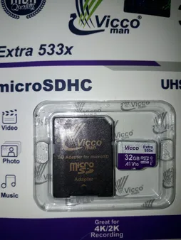 کارت حافظه microSDHC ویکو من مدل Extre 533X کلاس 10 استاندارد UHS-I U1 سرعت 80MBps ظرفیت 32 گیگابایت
