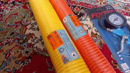 شلنگ فنری مدل Ylw15 turk yel طول 15 متر