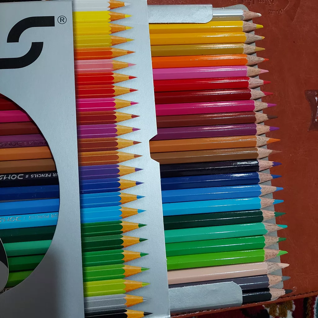 مداد رنگی 24 رنگ دامز کد 024