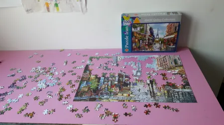 پازل 500 تکه ایران پازل طرح عصر پاریس