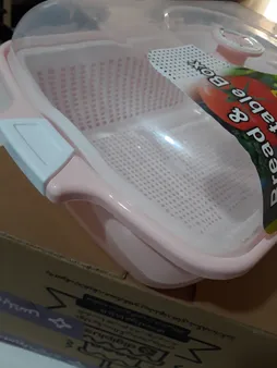 سبد نان و سبزی لیمون مدل یاس سایز متوسط