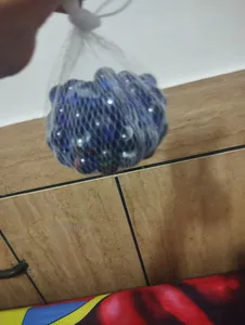 تجریه خرید تیله شیشه ای گلدونه مدل A01 بسته 100 عددی