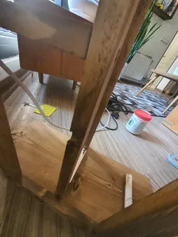 استند گلدان روستیک دکور مدل i5