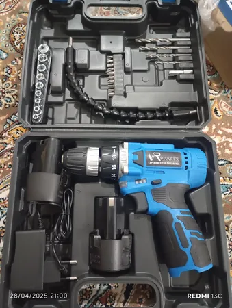 مجموعه 30 عددی دریل پیچ گوشتی شارژی ویوارکس مدل 12V