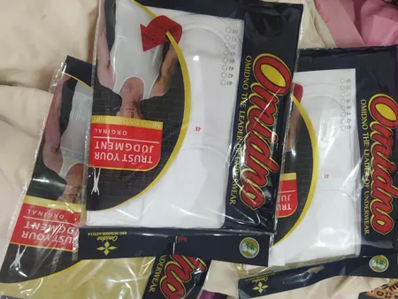 زیرپوش رکابی مردانه امید نو کد G586 مجموعه 3 عددی