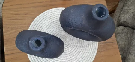 گلدان دکوری مدل dunat کد 2024 بسته 2 عددی