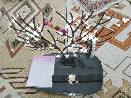 استند جواهرات طرح شاخ گوزن کد 0030