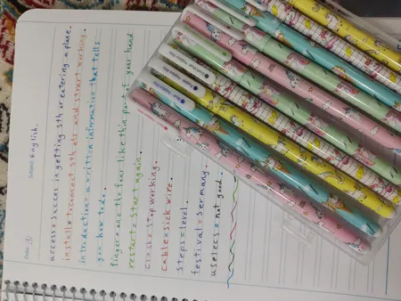 روان نویس مدل هپی دی طرح یونیکورن کد 06547 مجموعه ۱۰ عددی