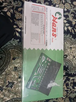 مجموعه 24 عددی آچار بکس هنس مدل 4624-6MT