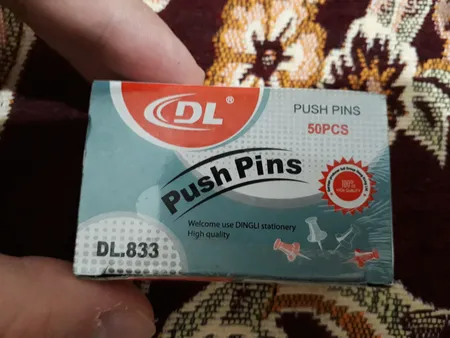 سوزن نقشه کد 01 بسته 50 عددی