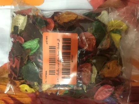 گل خشک بسته بندی مدل رنگارنگ