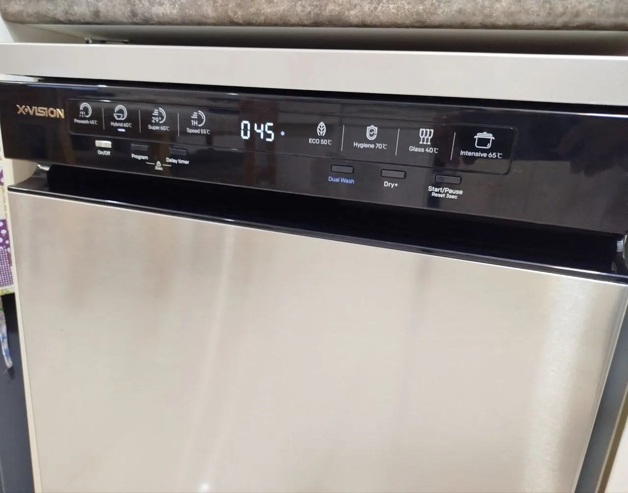 ماشین ظرفشویی 14 نفره ایکس ویژن مدل S140/W/S