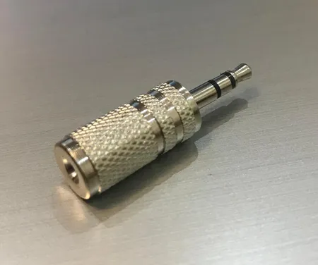 مبدل جک 3.5 به 2.5 میلی متری استریو کد 059