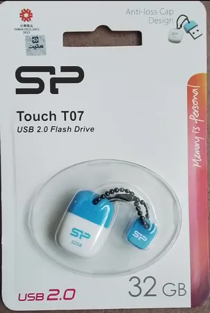 فلش مموری سیلیکون پاور مدل Touch T07 ظرفیت 32 گیگابایت