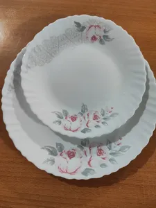 تجریه خرید سرویس غذا خوری 27 پارچه دینو مدل رزی مون