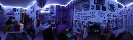 ریسه ال ای دی مدل هفت رنگ طول 20 متر