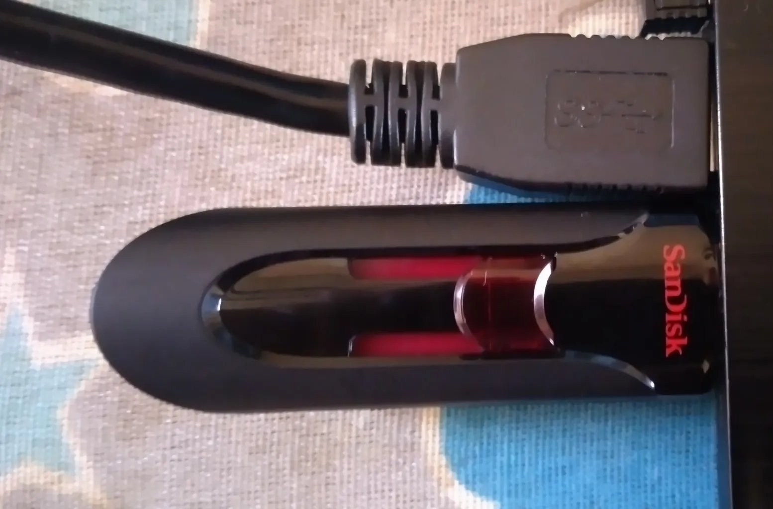 فلش مموری سن دیسک مدل CRUZER GLIDE 3.0 ظرفیت 256 گیگابایت