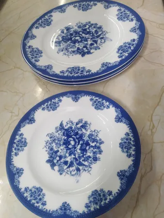 سرویس غذاخوری 28 پارچه چینی زرین ایران مدل ایتالیا اف فلورانس درجه یک