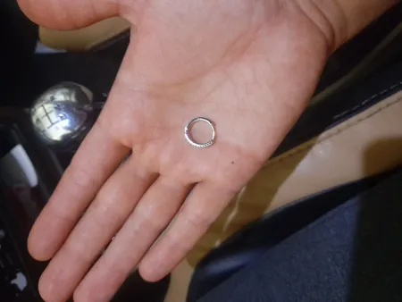 گوشواره نقره زنانه مدل AMT-G025