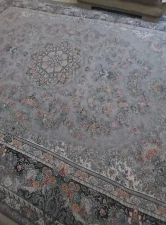 روفرشی مدل روفرشی کشدار نانو ابریشم کد 434 زمینه طوسی