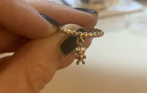 تجریه خرید انگشتر طلا 18 عیار زنانه درریس مدل rt7087