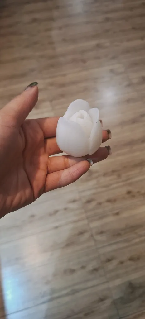 قالب شمع مدل گل رز