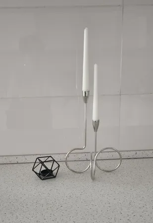 شمعدان طرح پیچ مدرن کد 007