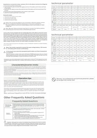 مبدل برق خودرو باس مدل BS123 TYN254-3 ظرفیت 3000 وات