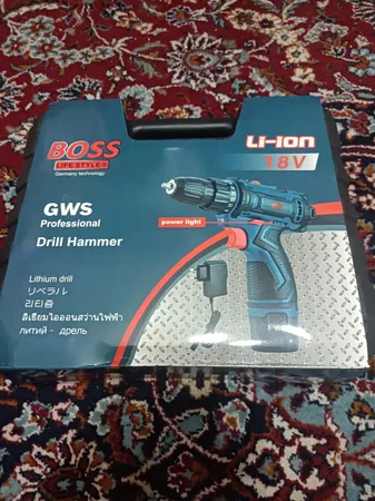 پیچ گوشتی شارژی باس مدل LIFE_STYLE_کد 2 مجموعه 28 عددی