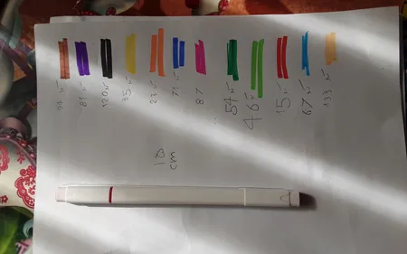 ماژیک 12 رنگ راندو مدل MIDLINE کد FT-0020