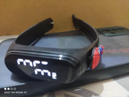 ساعت مچی دیجیتال بچگانه مدل مرد عنکبوتی کد 101