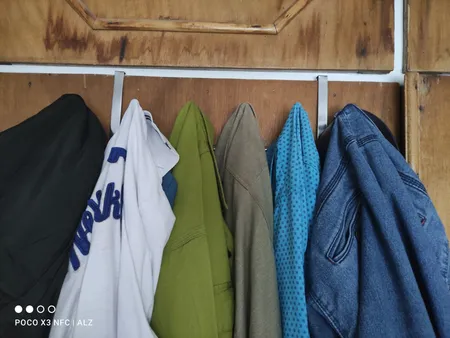 آویز لباس پشت دری شکیبا مدل N45-Moon