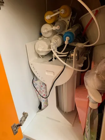 دستگاه تصفیه کننده آب آکوآ اسپرینگ مدل NF - SF4200 به همراه فیلتر تصفیه آب مجموعه 4 عددی