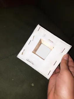 بوم نقاشی جهان بوم مدل TZ-1 سایز 10x10 سانتی متر