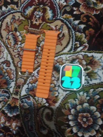 ساعت هوشمند مدل T3000 دارای قابلیت های صفحه نمایش رنگی، صفحه نمایش لمسی بند سیلیکون