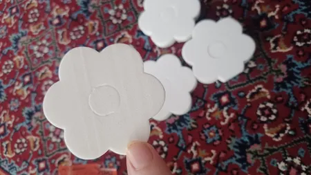 ضربه گیر در طرح گل بسته 6 عددی